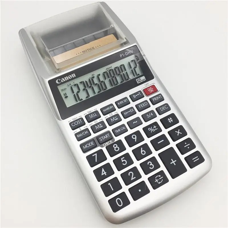 Autentic P1-dhvg Cerneală Roată de Imprimare alb-negru de Tip 12 Cifre Calculator P1 Imprimare Calculator de Proces