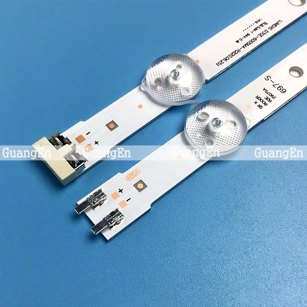 Noi 12pieces/Lot de fundal cu LED strip pentru Samsung UN60J6200AF 2013SVS60 3228N1 D3GE-600SMA-R2 D3GE-600SMB-R1 BN96-29074A 29075A