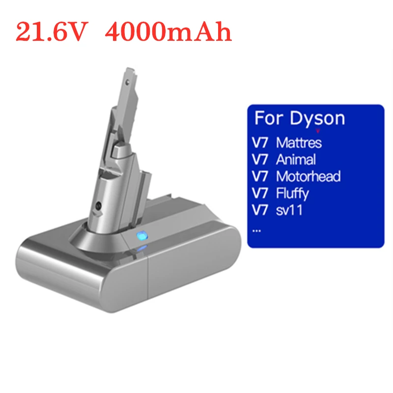 21.6 V 4000mAh Baterie Reîncărcabilă pentru Dyson V6 V7 V8 V10 Baterie DC58 DC59 DC61 DC62 DC74 SV09 SV07 SV04 Aspirator Baterie