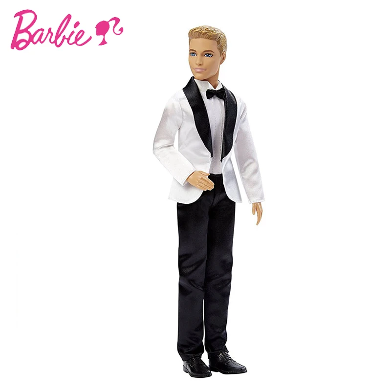 Jocuri Barbie originale Baieti Costum Seturi de Păpuși Ken Uzura Casual Carouri T-shirt, Pantaloni Prințul Costume de Moda Pentru Accesorii Cadouri