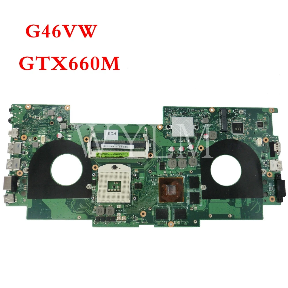 G46VW GTX660M N13E-GE-A2 mainboard REV 2.2 Pentru ASUS G46V laptop placa de baza 60-NMMMB1100-E02 Testat de Lucru