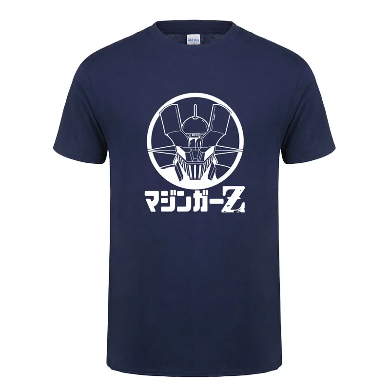 Vara Barbati Tricou Anime Mazinger Z T-shirt Barbati Casual din Bumbac cu Maneci Scurte Amuzant de Desene animate T-shirt Mans Topuri Tee OT-933