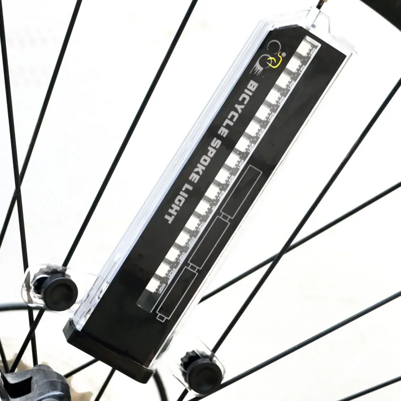 Noi 32 de LED-uri de Culoare Biciclete Lampa Impermeabil USB Reîncărcabilă Roată de Bicicletă Semnal Anvelope Ciclism Vorbit Lumina Rece Accesorii pentru Biciclete