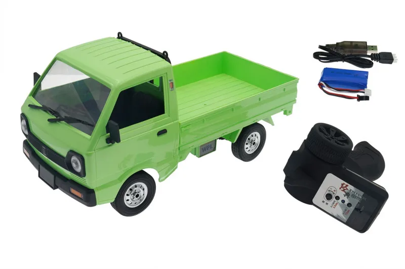 WPL D12 1/10 4WD Masina RC Simulare Derivă Camion Periat 260 motor Alpinism Car LED Lumina Pe drum Masina RC Jucarii Pentru Baieti Cadouri pentru Copii