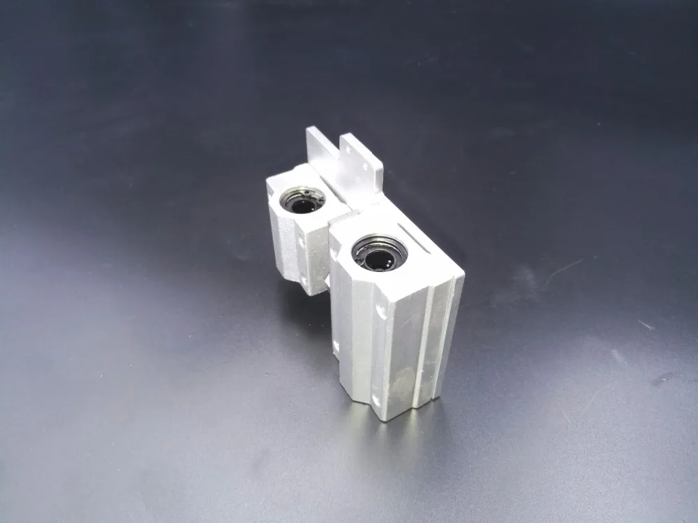 Funssor Reprap Prusa i3 imprimantă 3D părți axa X Metal exturder transportul aliaj de aluminiu pentru wade/titan extruder