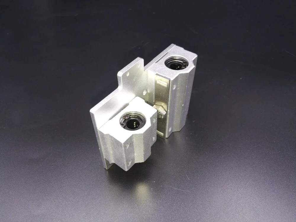 Funssor Reprap Prusa i3 imprimantă 3D părți axa X Metal exturder transportul aliaj de aluminiu pentru wade/titan extruder