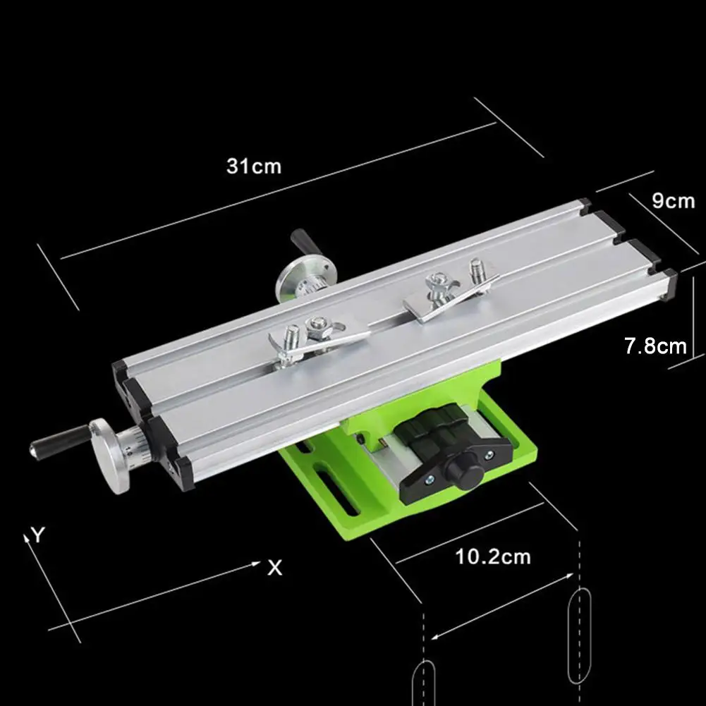 Multi-funcțional de Precizie în Miniatură Mini Masa Menghină de Banc Bench Drill Mașină de Frezat Cruce Instrumente de Poziționare Asistate de Instrument