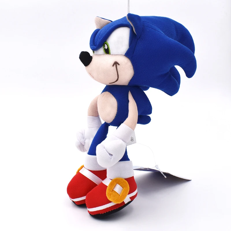 30cm Sonic Jucării de Pluș Papusa Sonic Desene animate Peluche Moale Jucărie de Pluș de Înaltă Calitate pentru Copii Cadouri