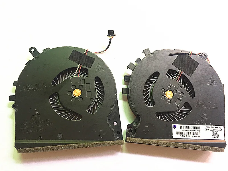 Noul GPU CPU fan pentru HP TPN-C141 15-DK laptop cooler ventilator de Răcire