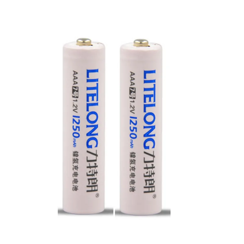 2 buc/lot baterie AAA 1250mAh ni-mh AAA acumulator 1.2 v Poate becharged 1500 de ori garanție de Calitate