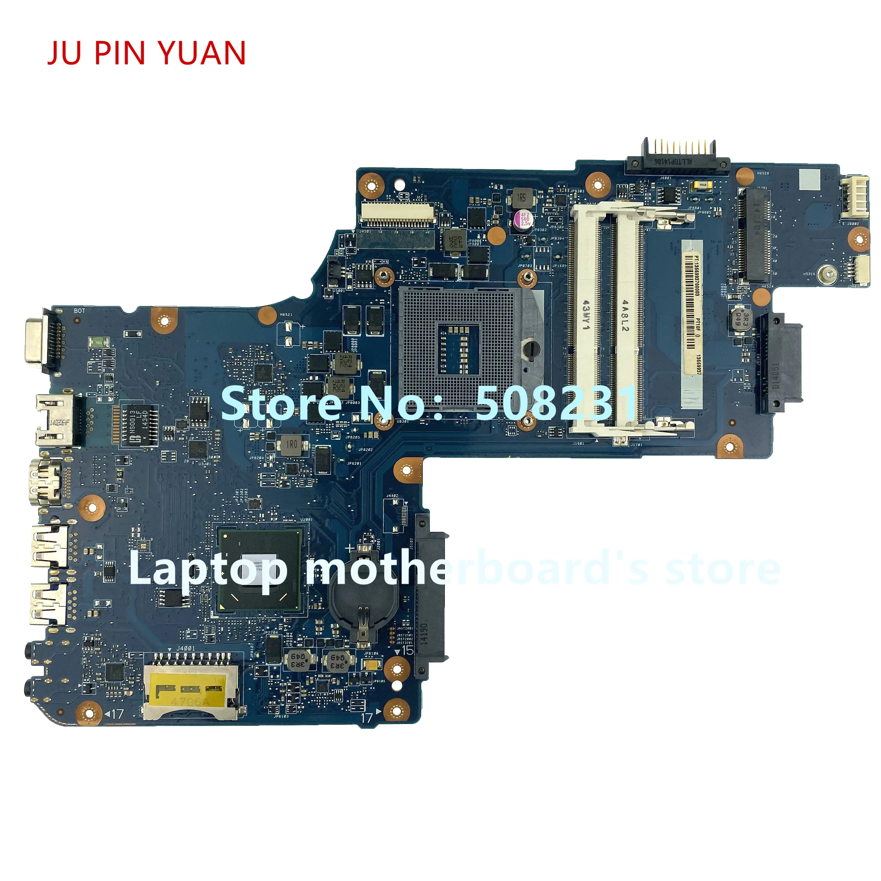 JU PIN de YUANI Pentru Toshiba C50 C55 C50-Un C55-Un Laptop placa de baza H000061920 SLJ8E HM76 testat pe deplin