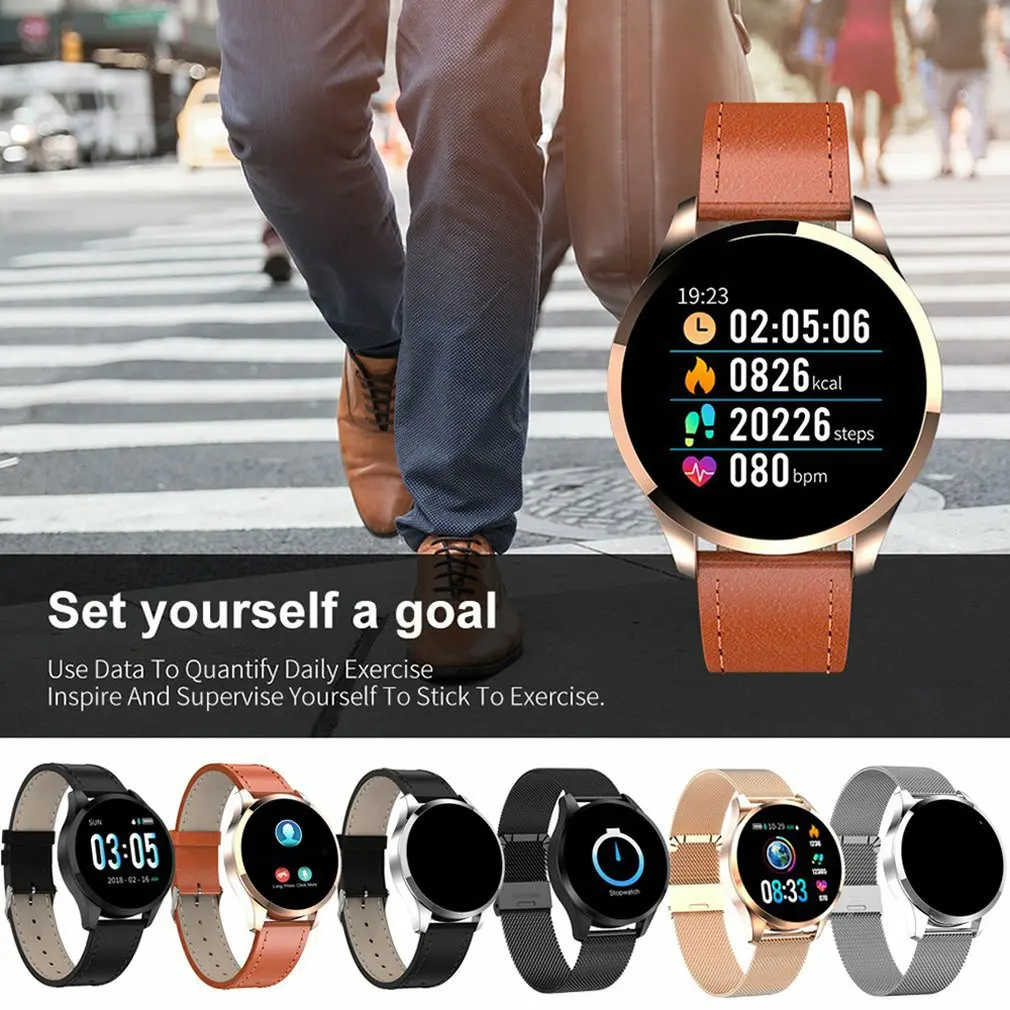 Femei Ceas Inteligent Lady Fitness Brățară Ceas Smartwatch IP68 rezistent la apa Heart Rate Monitor Pentru Android IOS Sport Tracker