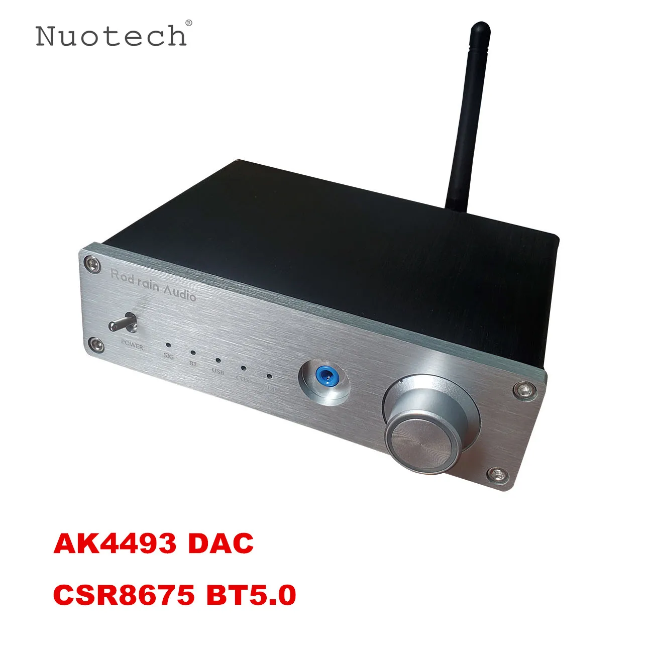 Nuotech AK4493 DAC Bord CSR8675 Bluetooth 5.0 Decodor cu Card USB pentru APTX-HD LDAC