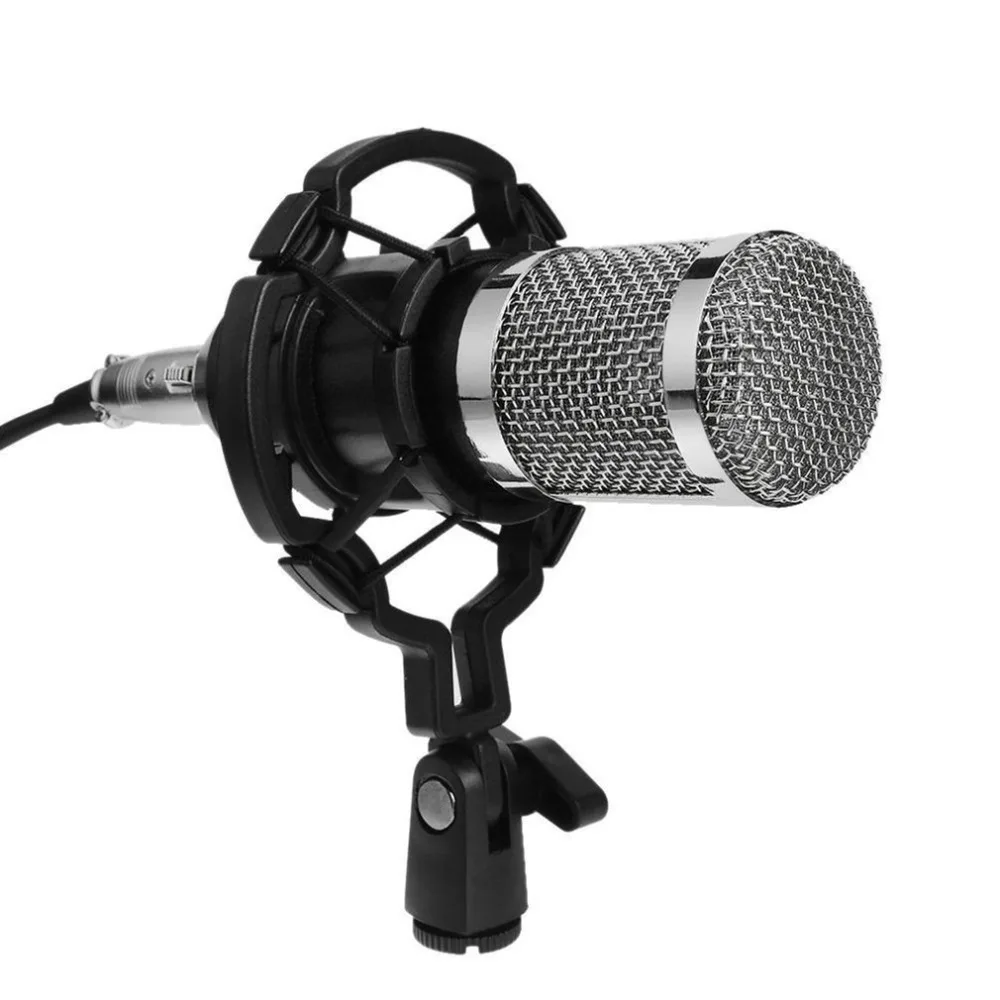 Dinamic Microfon Condensator de Studio de Sunet de Înregistrare Audio Microfon cu Shock Mount pentru Difuzare KTV Cântând BM800 Picătură de Transport maritim &ZH