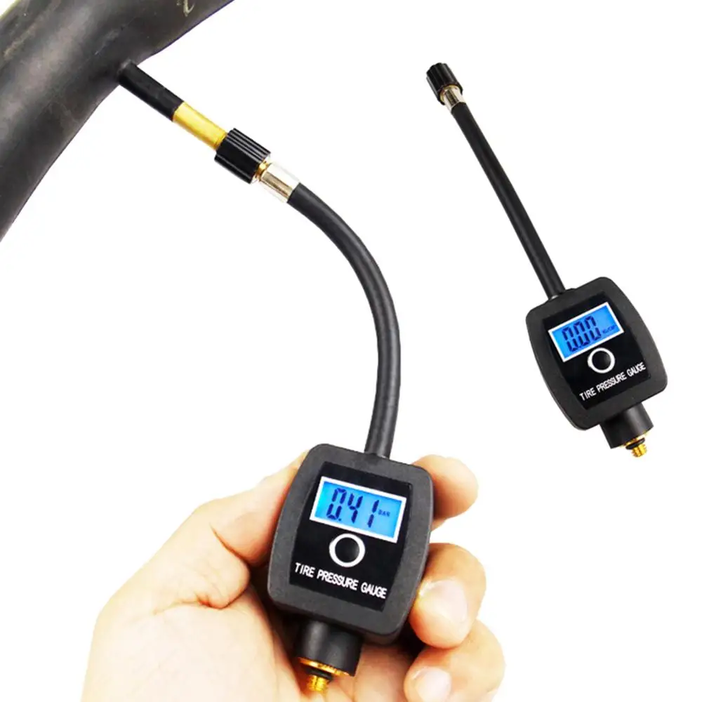 Portabil Digital de Precizie Electronica a Presiunii în Anvelope Instrument de Diagnosticare Metru Tester pentru Motociclete Biciclete Anvelope Manometru