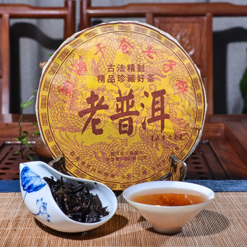 2008 An 357g Ceai Pu-erh China Yunnan mai Vechi Coapte Ceai Pu ' er Jos Trei Mari Clar Detoxifiere Foc de Frumusete Pentru pierderea în Greutate Ceai