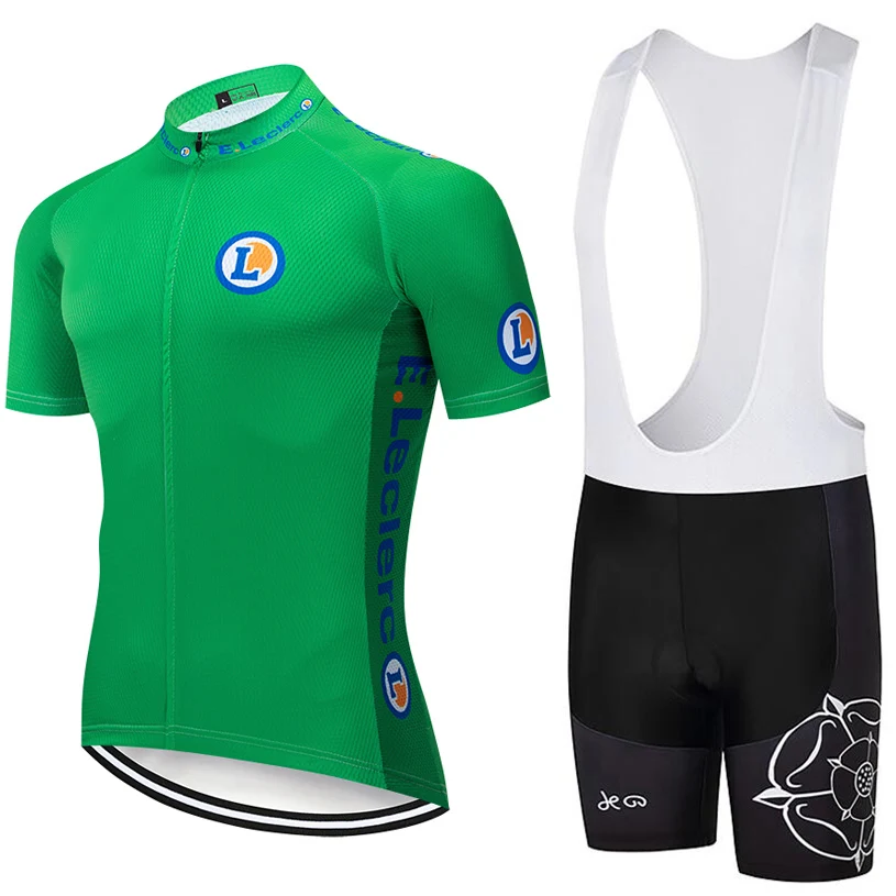 4 culori noi 2019 FRANȚA ECHIPA de ciclism jersey 20D pantaloni Ropa Ciclismo vara iute uscat pro CICLISM Maillot uzura partea de jos