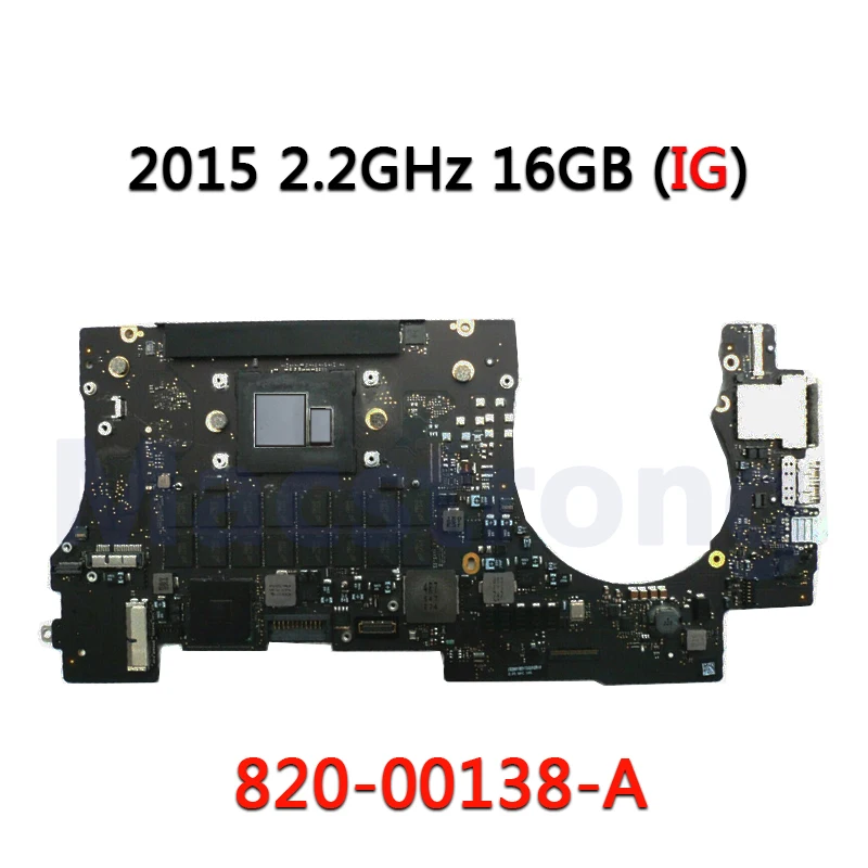 Testat Original A1398 Placa de baza 820-00163/00426-O pentru Macbook Pro Retina 15
