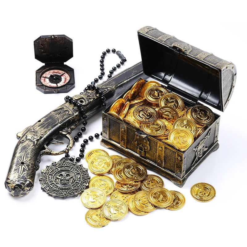 100buc Accesorii pentru Casa Nostalgic Suvenir rusă Monede Antice Partidul Pirat Piratii Din Caraibe Monede Numismatice