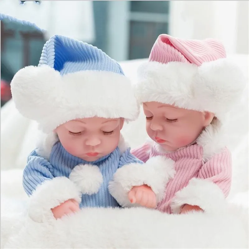 Nascut Bebe Renăscut Baby Dolls Silicon Cârpă Moale Corp de copil Papusa Pentru Fete Printesa Copil de Moda Păpuși Reborn