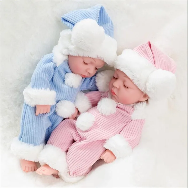 Nascut Bebe Renăscut Baby Dolls Silicon Cârpă Moale Corp de copil Papusa Pentru Fete Printesa Copil de Moda Păpuși Reborn