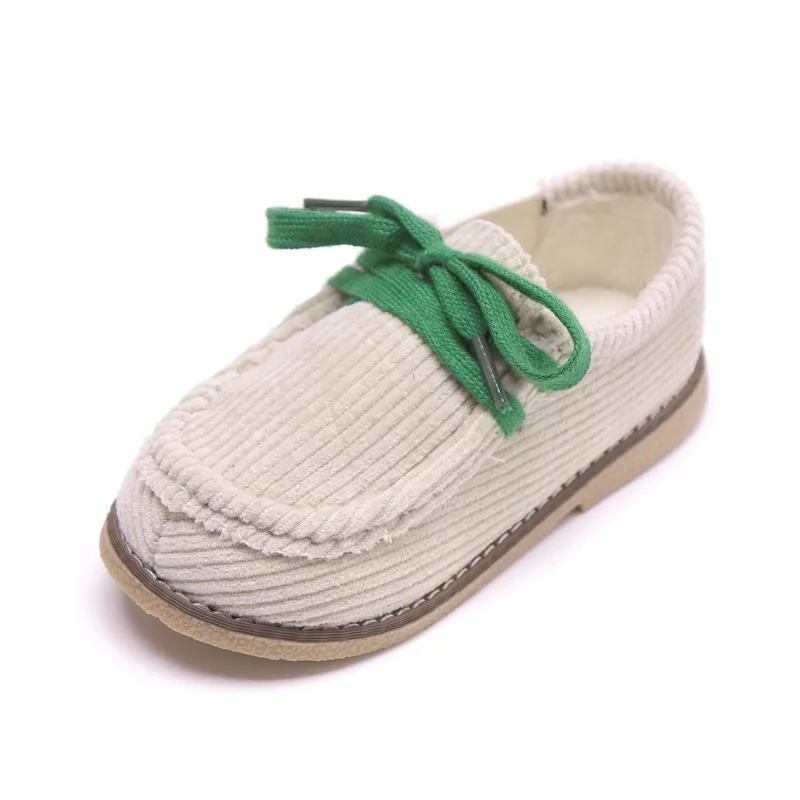 Toamna Iarna 2020 Nou Cald pantaloni de Catifea cord Pantofi Casual Confortabil pentru Copii din Bumbac Pantofi Slip pe Elev Plat Sneakets Copii D08021