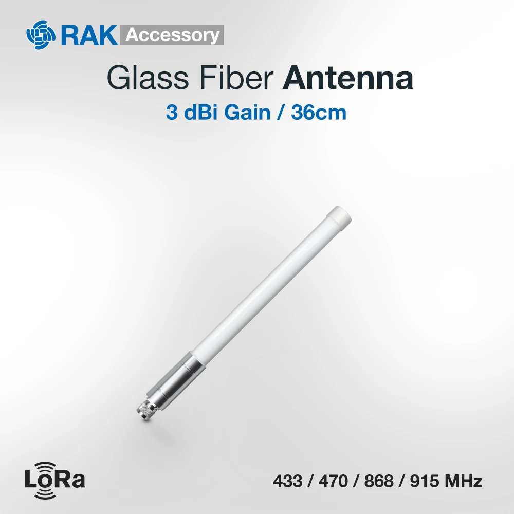 Fibra de sticla Antena 6dbm Obține LoRa Gateway Antena RAK831 Conecta prin Cablu cu Cravată Linie, de sex Masculin/de sex Feminin Conector 433/470/868/915MHz