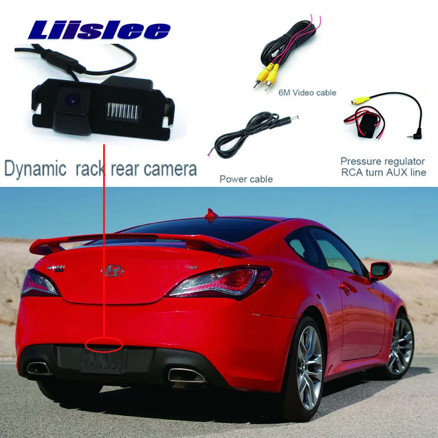 Liislee Pentru Hyundai Genesis Coupe Vedere din Spate Camera Parcare Inversă Backup Camera Auto de parcare alternative vedere din spate aparat de fotografiat hd