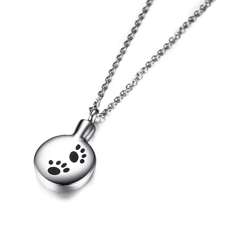 FXM GEE15 colier din oțel fierbinte vinde populare pandantiv singur material otel om formă de câine iubitor de cadou