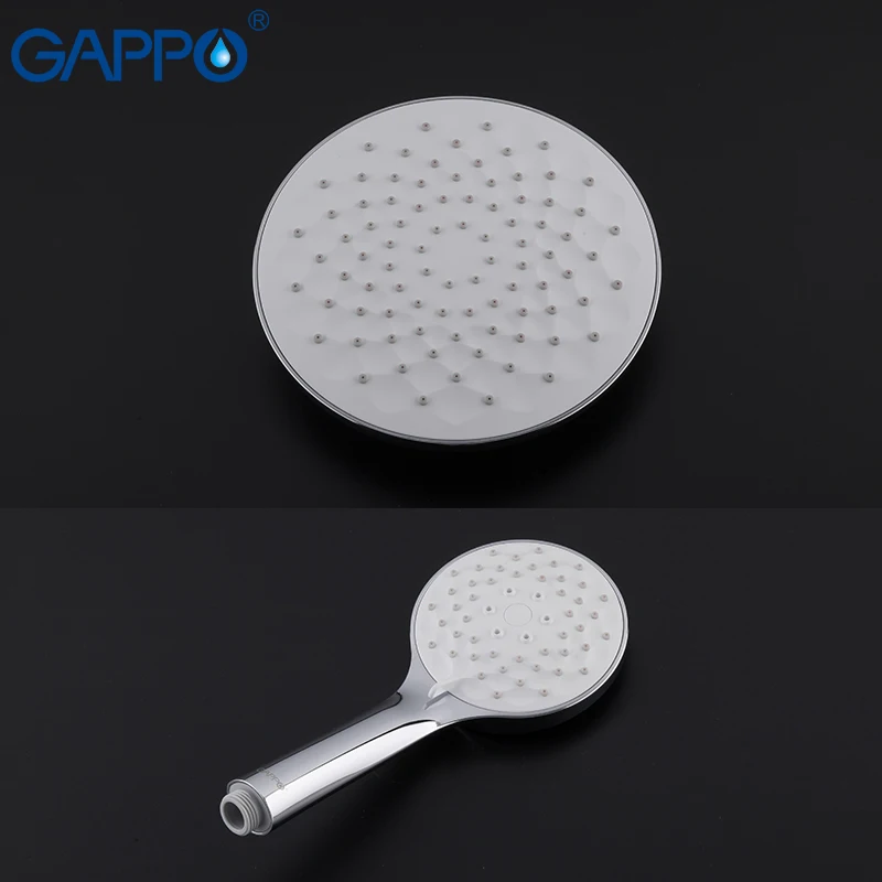 GAPPO robinet de Duș montat pe perete cu termostat cada de duș cascadă capete de duș alamă mixer robinet de apă baie set de duș