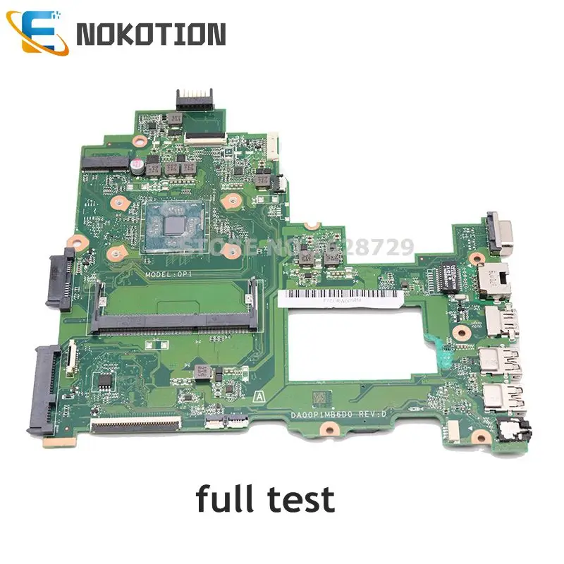 NOKOTION DA00P1MB6D0 placa de baza Pentru HP 14-BS seria 14-BS043N Laptop placa de baza DDR3L testate complet