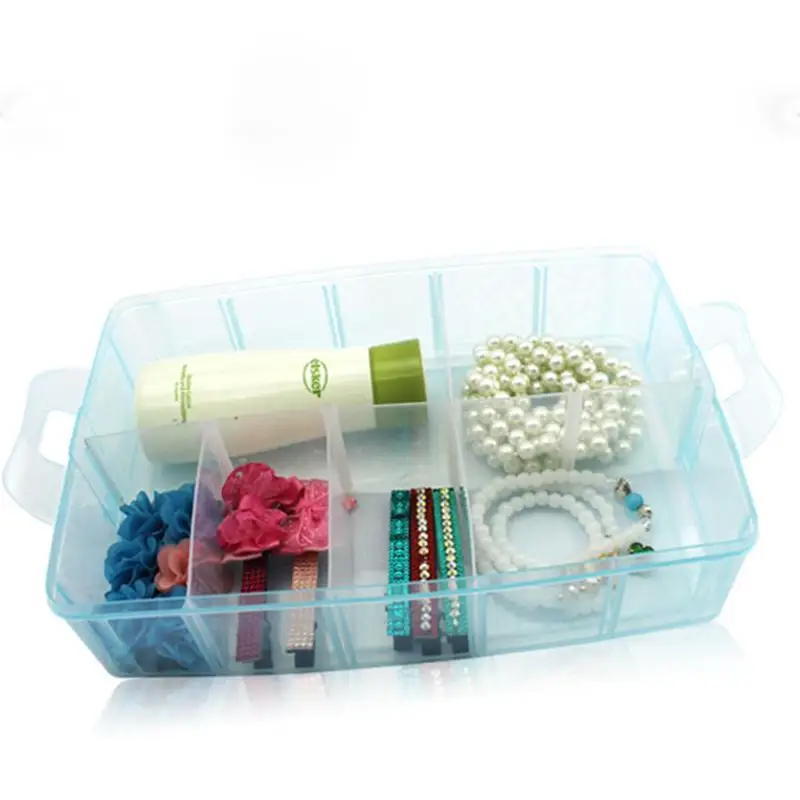Jucărie pentru copii Caramida Cutie de Depozitare Bloc Depozitare Bijuterii Organizator de Menaj din material Plastic Transparent de Sortare Container