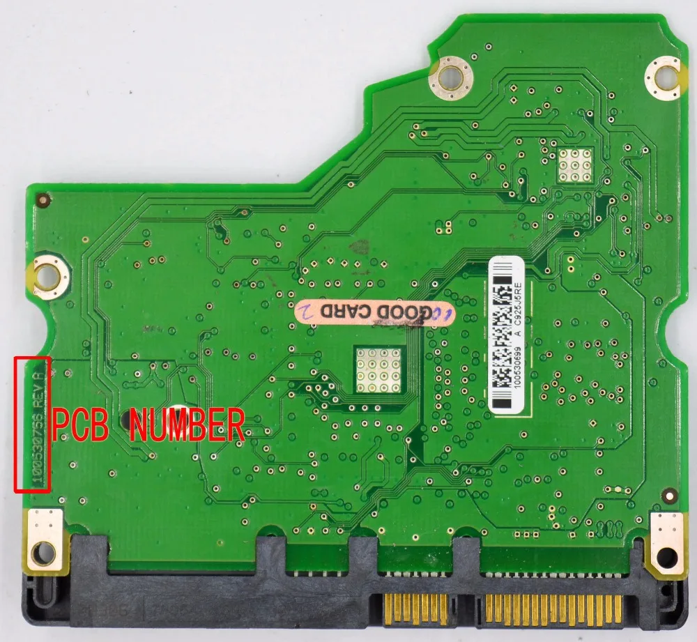 Seagate Desktop Hard Disk, Placa de Circuit Serie: 100530756 REV A , 100530699 , ST31000333AS ST31500341AS