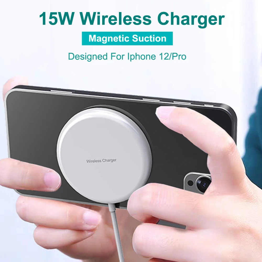 15W Rapid Magnetic Wireless Charger Stand QI de Încărcare Pentru iPhone 12 Pro 12 Mini-12 Pro Max 12