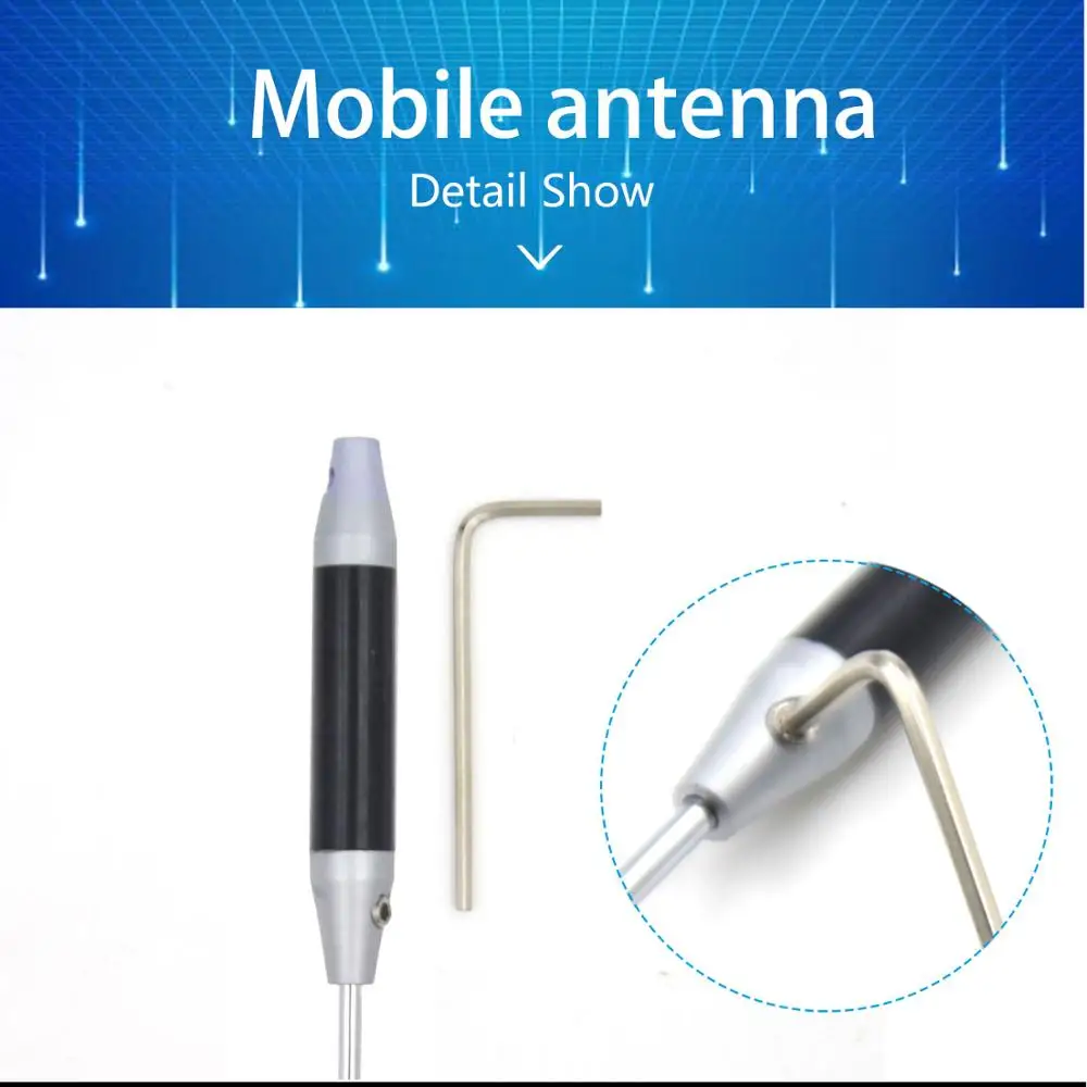 Diamant Antena SG-m507 Dual Band Mobile Antena Radio UHF / VHF 144 / 430 MHz Radio Walkie Talkie, Antena