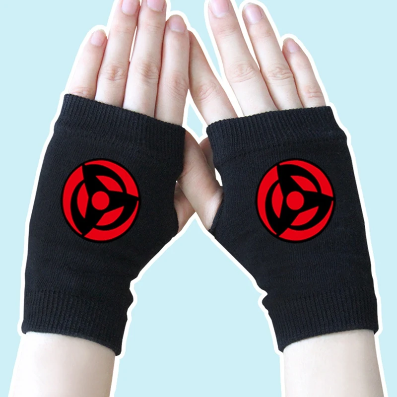 Moda Mănuși de Degete Naruto Anime Fairy Tail Tokyo Ghoul Atac asupra Titanilor Cosplay Mănuși de Cald
