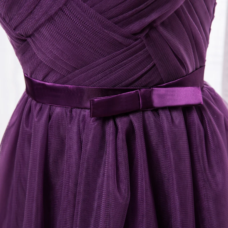 Halat de serată 2020 scurt violet fara Bretele rochii de seara vestido de noche vestito da sera rochii rochii de bal rochii de petrecere