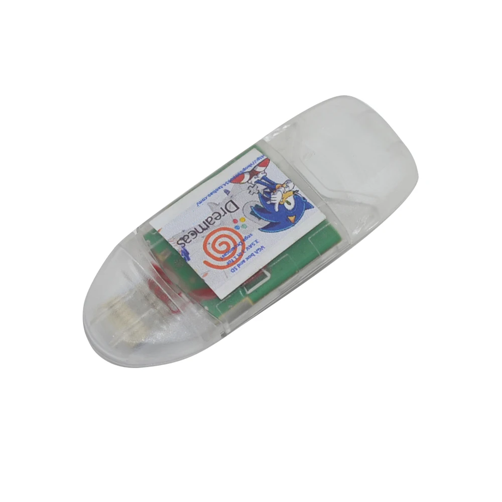 Pentru Jocul pe cardul SD adaptor convertor reader Pentru Sega Dreamcast DC consola si 16G SD card jocuri de culoare aleatorii de livrare