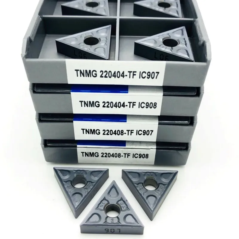 TNMG220404 TNMG220408 TF IC907 IC908 de cotitură Externe instrument insertii Carbură strung CNC TNMG 220408 instrumente de Tăiere de Cotitură Insertii
