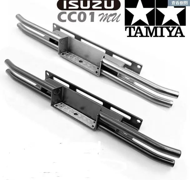 CChand Metal Bara Spate pentru Scara 1/10 Tamiya CC01 ISUZU MU 4x4 camion RC piese auto jucării