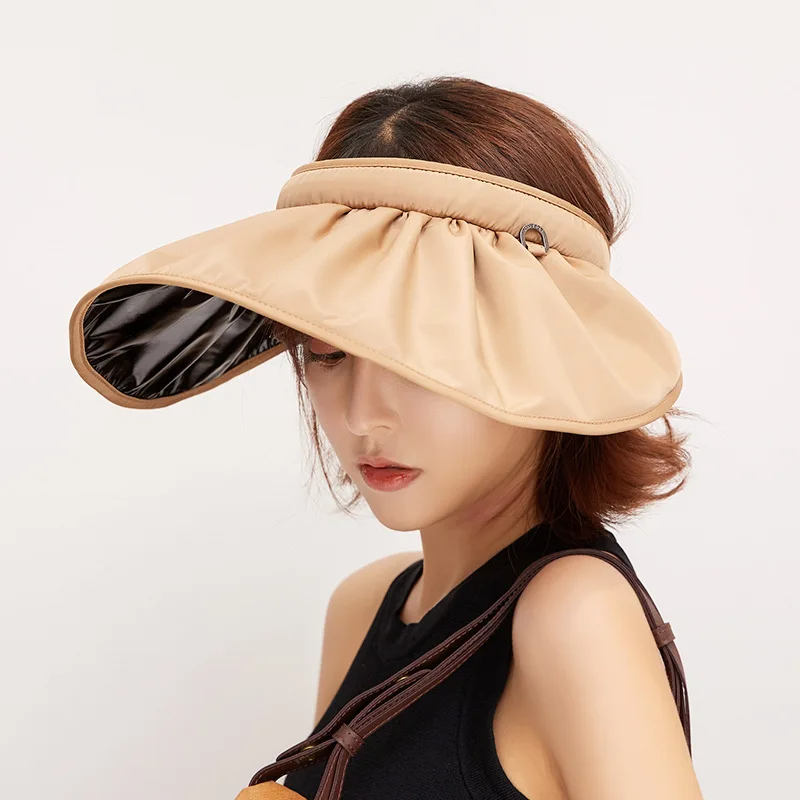 2020 Noua pălărie de vară pentru femei anti-UV Pliabil Margine Largă cozoroc pălărie ușor de a transporta călători capace de moda Casual, de Vară, pălării de soare