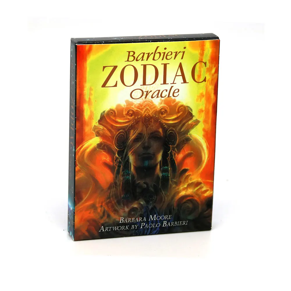 Barbieri Zodiac Oracle Cărți De Tarot Oracole Orientare Soarta Divinație Punte Masa De Joc Carte De Joc Jocuri Logice