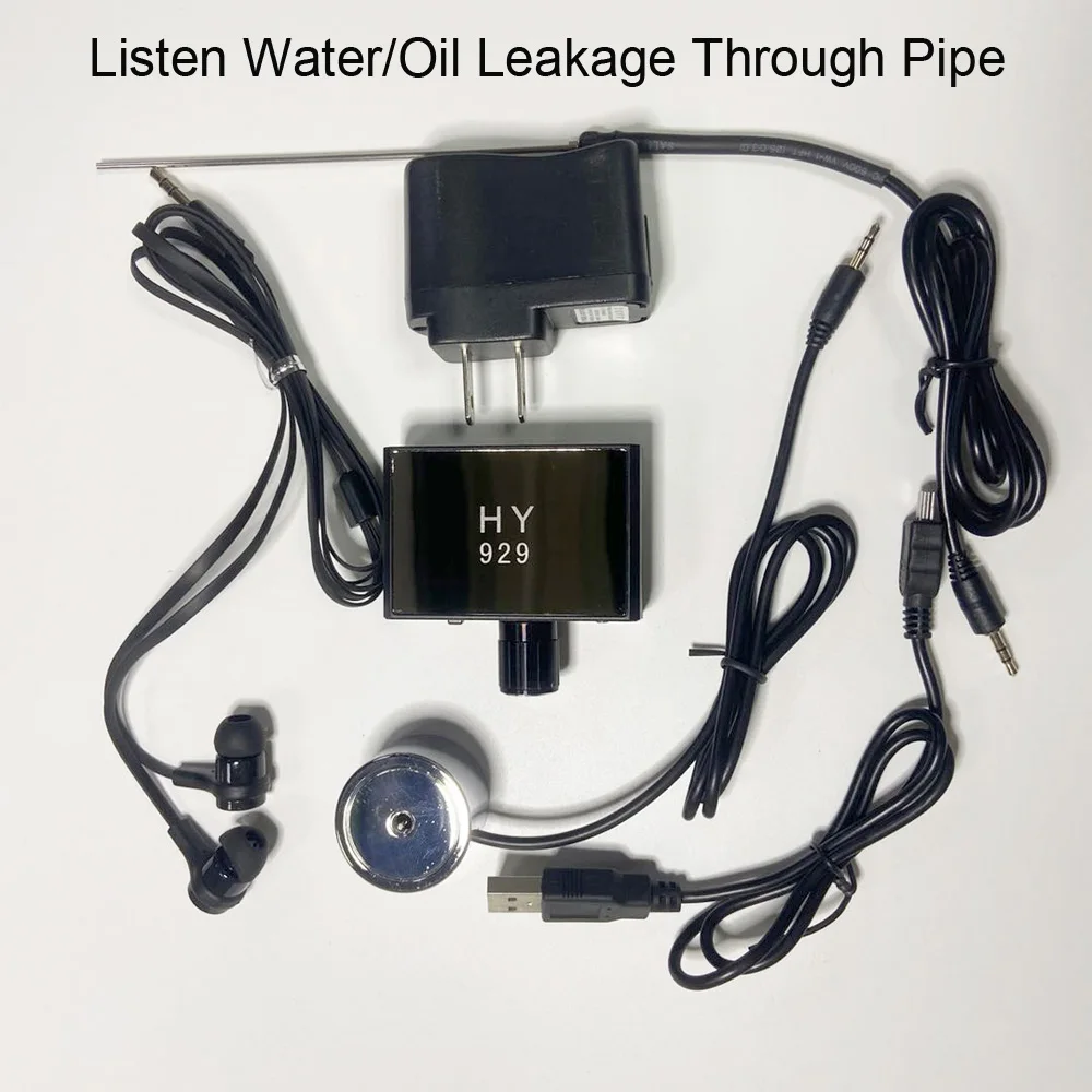 DIY HY929 Independent conducta de scurgere de apă detector de scurgeri de Ulei auzi pentru inginer Super senstivity asculta sistem prin perete