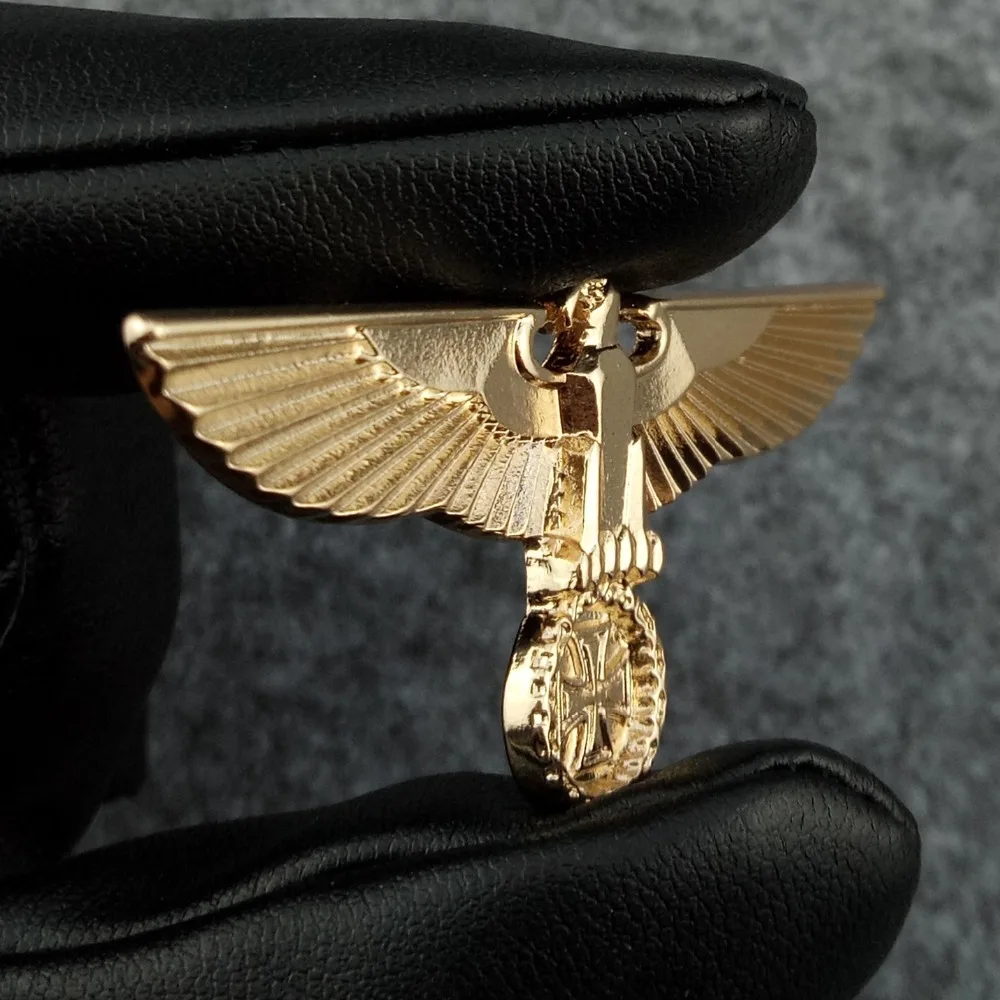 Germania Medalie de al doilea Război Mondial de Aur Vulturul German Militare Broșe Cu Siguranță Pin Armata Insigna de Suveniruri Medalie de Sprijin Picătură de Transport maritim