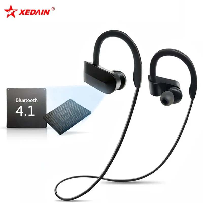 XEDAIN Impermeabil Căști fără Fir Bluetooth Stereo căști În Ureche Cască Bluetooth MP3 Player cu Micphone pentru iPhoneX