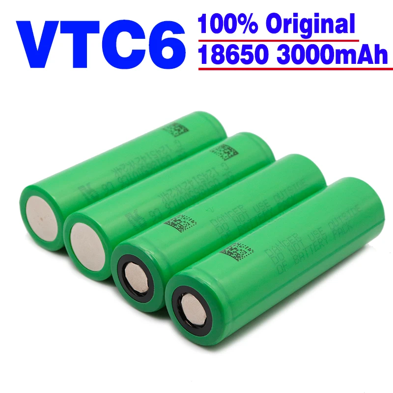 Original baterie 18650 VTC6 3.7 V 18650 3000mAh baterie reîncărcabilă pentru us18650 vtc6 3000MAH 30A Felinar Jucării Instrumente