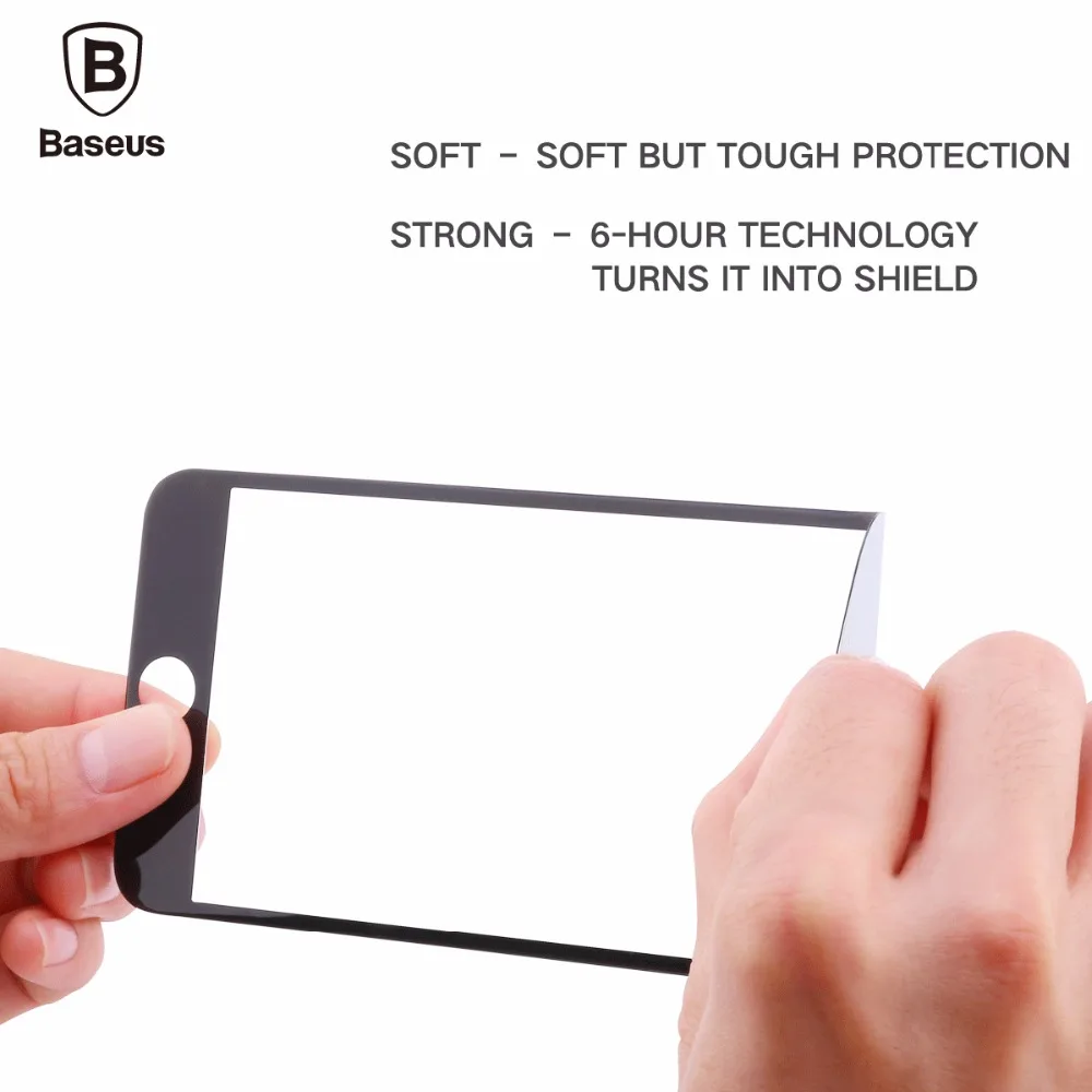 Baseus 0.23 mm Ecran Protector Pentru iPhone 6s Plus zero dovada Sticla Temperata Pentru iPhone 6 ultra-subțire Anti Albastru Plin de Acoperire de Film
