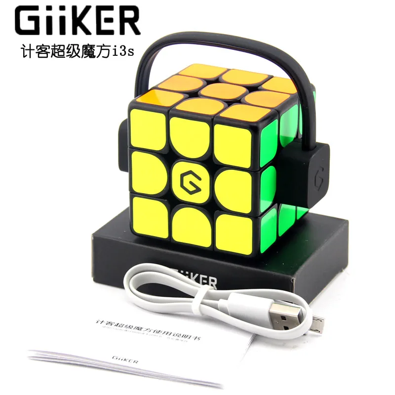 Giiker i3s Actualizarea Versiune Super-Inteligent Magnetic 3x3x3 Magic Cube 3x3 AI Bluetooth APP Inteligent Viteza Cub Puzzle Jucarii