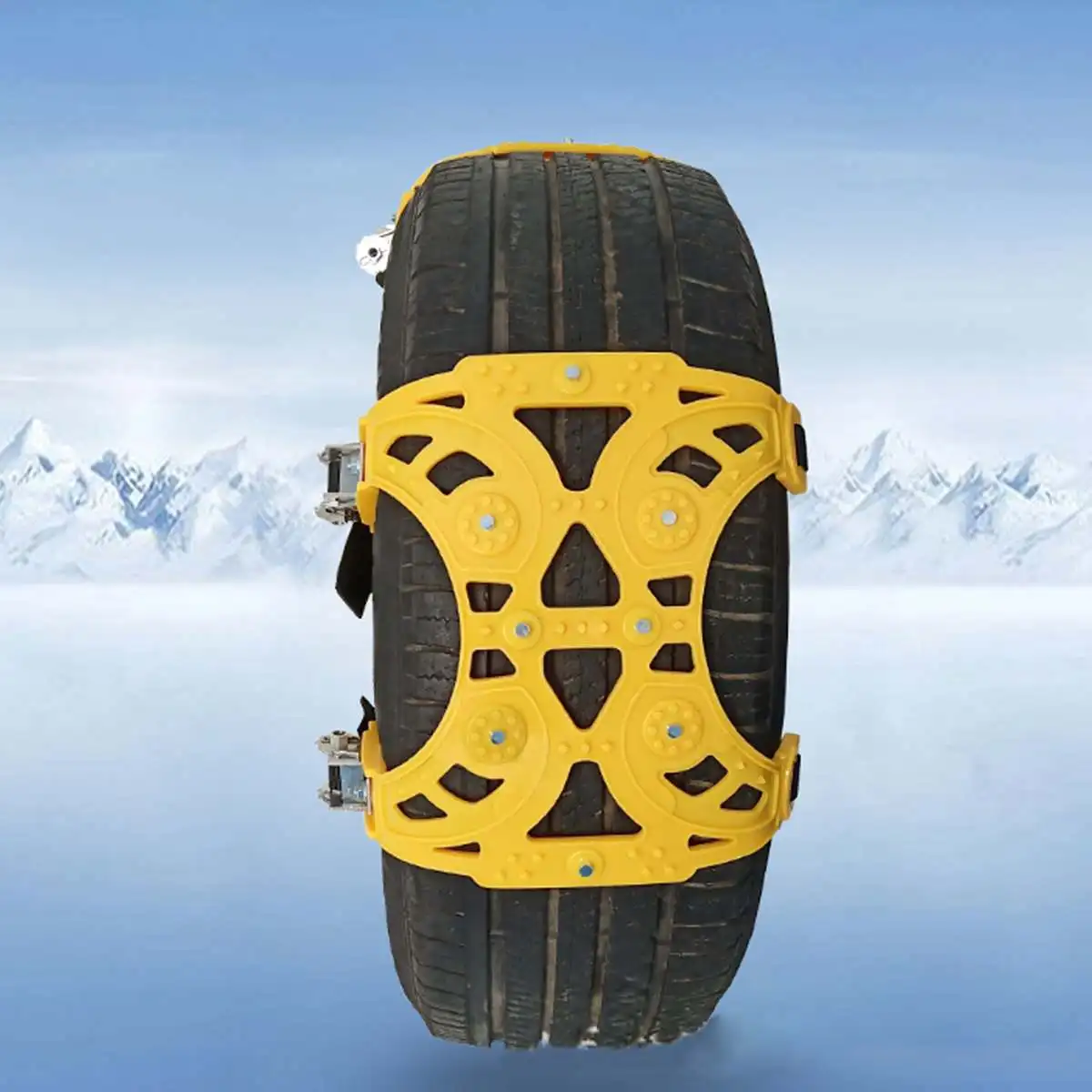 1x 2x 6x Anvelope Auto Lanțuri de Zăpadă anvelope antiderapante Lanțuri, Roți de Lanț de Siguranță Reglabil PU Iarnă Camion Van ATV-uri