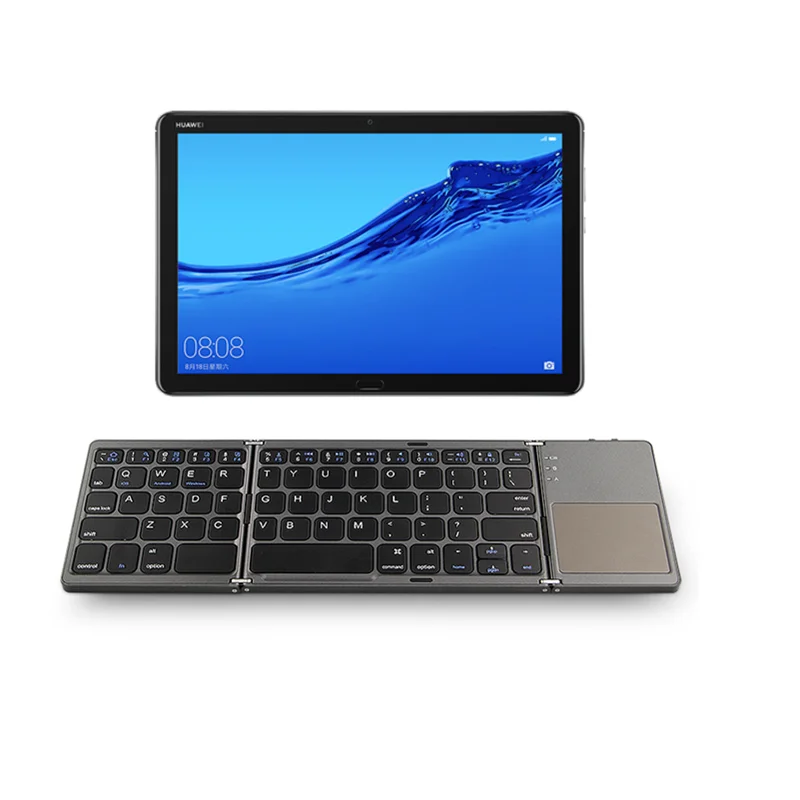 De două ori pliere wireless Bluetooth Tastatură Pentru Huawei MediaPad M5 lite8 Lite 8.0 Și 10.1 8 10 M5 8.4